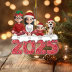 Custom Acrylic Ornaments – Personalized Christmas & Birthday Gifts for Families and Pet Lovers – Gingerbread Style Designs 1048137 - DiyGiftly