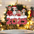 Custom Acrylic Ornaments – Personalized Christmas & Birthday Gifts for Families and Pet Lovers – Gingerbread Style Designs 1048137 - DiyGiftly