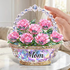 Personalized kids names acrylic plaque desktop keepsake decor mothers day gift for grandparents