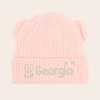 Custom Baby Beanie And Mittens Set - Personalized Baby Shower, Gender Reveal Gifts For New Moms, New Dads, New Parents, Dog Dad And Mom - A Tiny Spark Lights Our World 1048144 - DiyGiftly