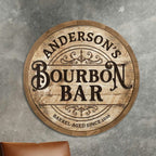 Custom Barrel Aged Whiskey Bar Wooden Sign – Personalized Engraved Name Wall Art, Home Bar, Man Cave, Kitchen & Game Room Decor, Whiskey Lover Gift, Housewarming Present, Rustic Pub Wall Decoration 90738176 - DiyGiftly