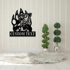 Custom Bear Metal Wall Art LED Light Personalized Wildlife Cabin Decoration Gift for Hunters 21907968 - DiyGiftly