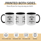Custom Birthday White Ceramic Mug – Aged to Perfection, Vintage Birthday Gift 1112996 - DiyGiftly