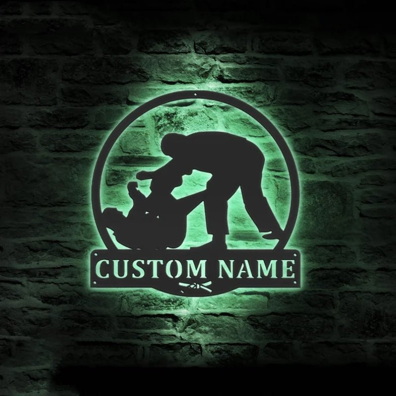 Custom BJJ Metal Signs – Personalized Brazilian Jiu - Jitsu Wall Art and Gym Decor for Practitioners, Martial Arts Studios, Training Rooms, Home Gyms, or Man Caves 29907200 - DiyGiftly