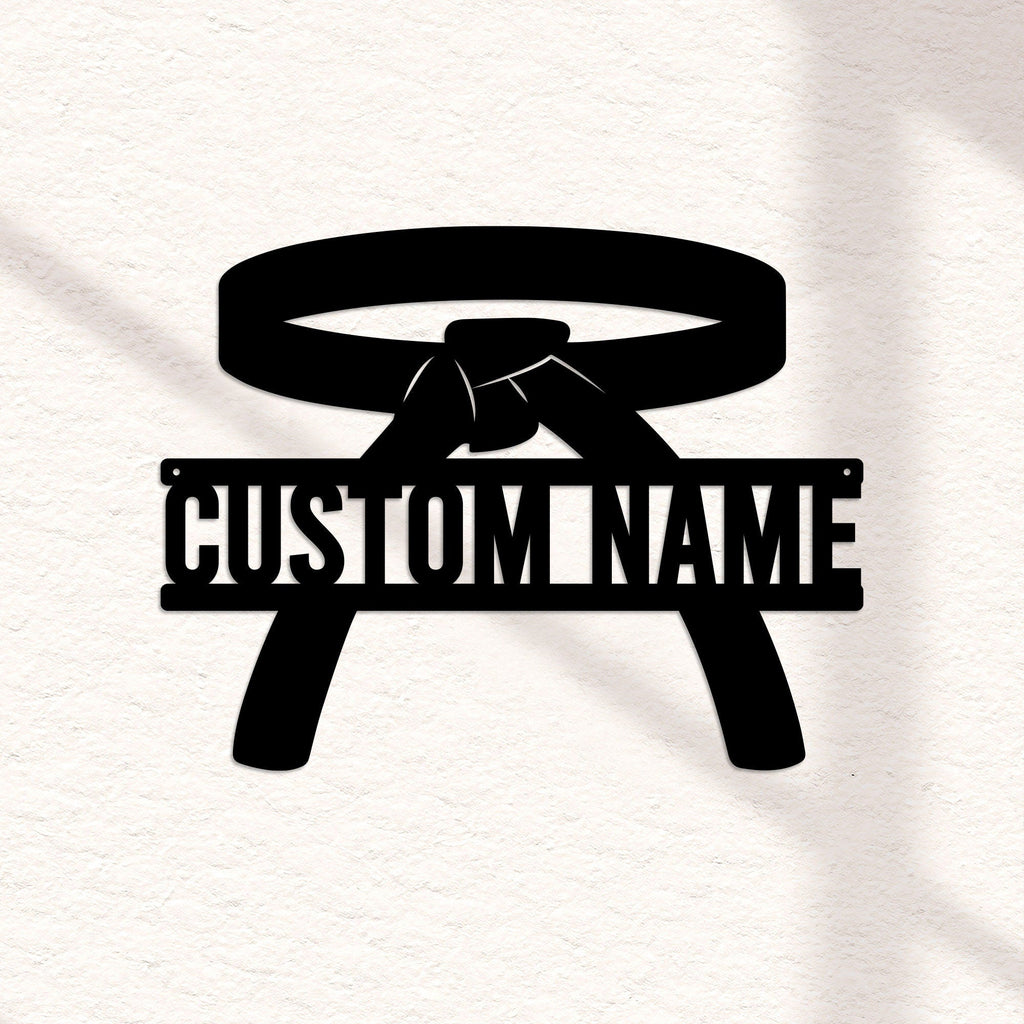 Custom Black Band Metal Signage Light – Personalized LED Wall Light for Home, Bar, Office, Music Studio, or Man Cave Decoration 6573696 - DiyGiftly