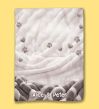 Custom Blanket - Personalized Birthday Gifts for Dog & Cat Lovers, Dog Dad and Mom, Pet Owners - Pet Privilege Activated Cozy Throw for Pets & Humans Alike, Customized with Names & Photos 1074589 - DiyGiftly