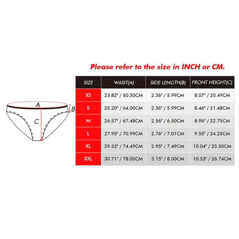 gifts for wife Eternal Love - Personalized Keepsake - Boyfriend's Face Thong Panties Personalized Panties Valentines Gift For