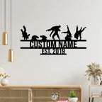 Custom Brazilian Jiu - Jitsu Metal Wall Art with LED Light – Personalized BJJ Fighter Wall Decor, Martial Arts Training Room or Home Gym Sign, Medal Display, and Unique Sports Gift for Athletes 67847936 - DiyGiftly