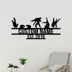 Custom Brazilian Jiu - Jitsu Metal Wall Art with LED Light – Personalized BJJ Fighter Wall Decor, Martial Arts Training Room or Home Gym Sign, Medal Display, and Unique Sports Gift for Athletes 67847936 - DiyGiftly