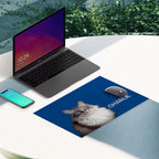 Yellow Mouse Pad for Desk Decor Desk Friendly Name Detail