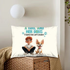 Custom Characters And Pet Dogs - Name Custom Throw Pillows - Birthday Gifts For Friends 758291 - DiyGiftly