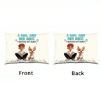 Custom Characters And Pet Dogs - Name Custom Throw Pillows - Birthday Gifts For Friends 758291 - DiyGiftly