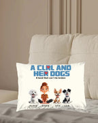 Custom Characters And Pet Dogs - Name Custom Throw Pillows - Birthday Gifts For Friends Dog Lovers 758888 - DiyGiftly