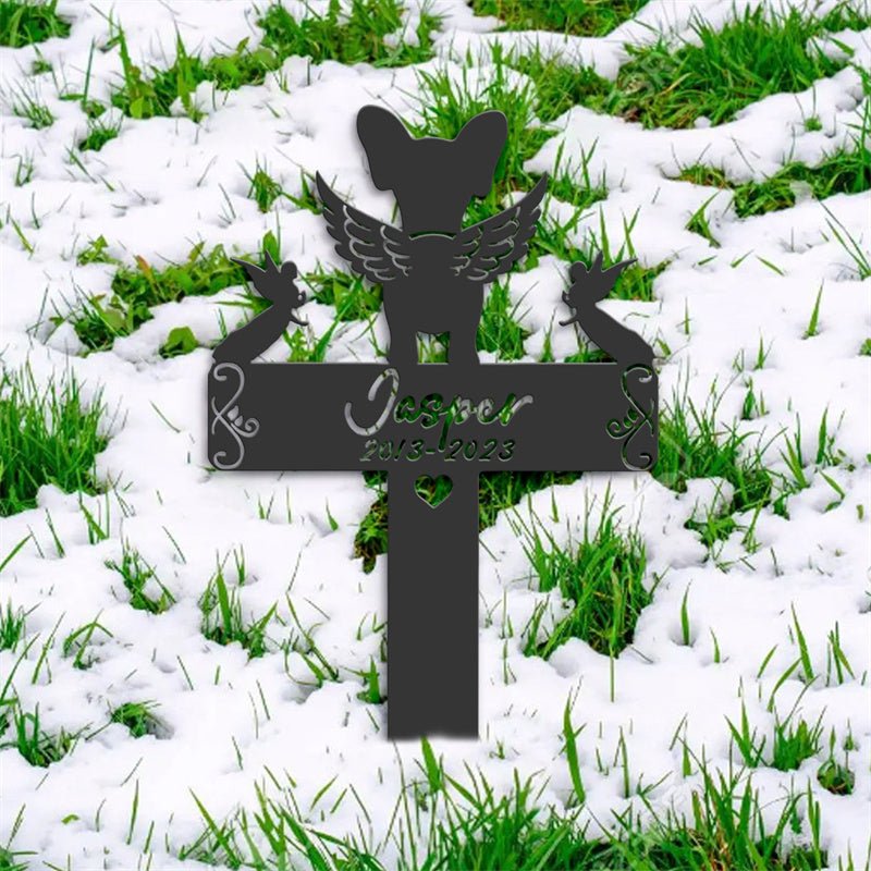 Custom Chihuahua Dog Memorial Pile – Personalized Name or Message, Durable Tribute for Beloved Chihuahuas, Sympathy Gift for Dog Owners, Perfect for Garden, Yard, or Memorial Spot 43039488 - DiyGiftly