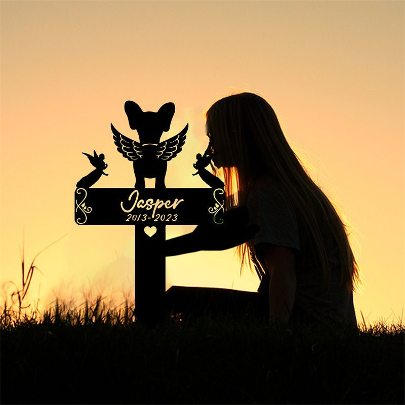 Custom Chihuahua Dog Memorial Pile – Personalized Name or Message, Durable Tribute for Beloved Chihuahuas, Sympathy Gift for Dog Owners, Perfect for Garden, Yard, or Memorial Spot 43039488 - DiyGiftly