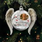 Custom Christmas Memorial Ornament – Glass Photo Keepsake to Remember Loved Ones 1047938 - DiyGiftly