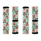 Custom Christmas Socks, Santa Hat Christmas Personalized Socks, Reindeer Socks, Custom Face Socks, Father Days gift, Socks for men 58253056 - DiyGiftly