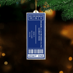 Custom Concert Ticket Acrylic Ornament - Personalized Music Lovers Gifts, Ideal for Daughters, Friends, and Family - Memorable Keepsake for Music Events and Concert Enthusiasts 1058695 - DiyGiftly