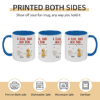 Custom Dog Lover Mug – A Girl, A Man & Their Dogs – Personalized Names & Pets – Heartwarming Family Gift 1051282 - DiyGiftly