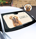 Custom Dog Photo Car Sun Shades, Cat Picture Sunshade, Car Lovers Decor, Dog Lovers Memorial Gift for Mom, Dog Owner Gift, Cat Loss Keepsake 56158464 - DiyGiftly
