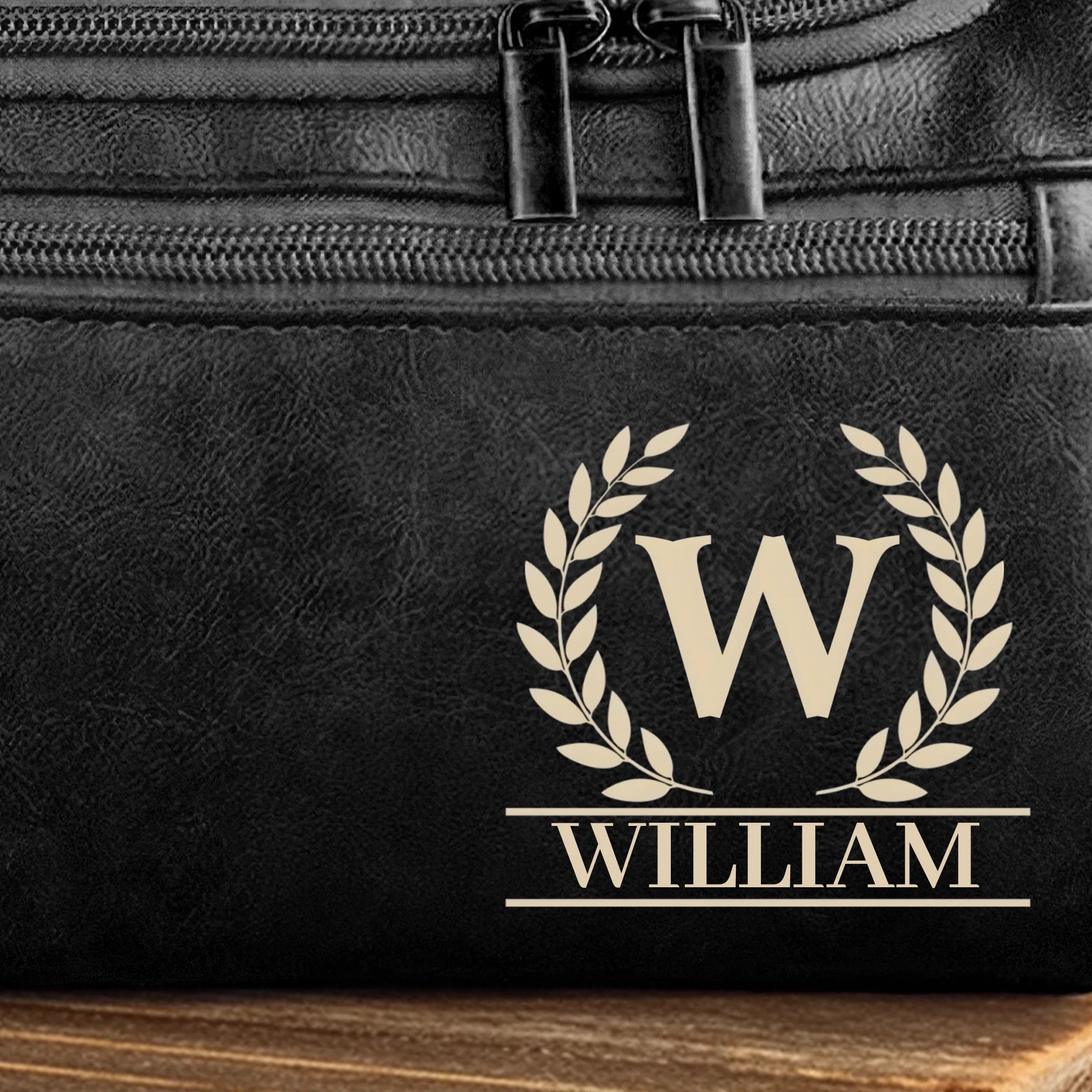 Custom Engraved Leather Toiletry Bag – “Built For Every Path” Engraved Toiletry Bag – Best Birthday Gift for Dad, Brother, Grandpa, Husband – Travel Bag, Grooming Organizer 1069241 - DiyGiftly