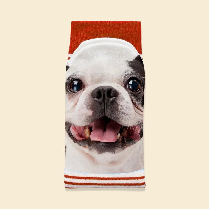 Custom Face Funny Socks Cartoon Style Photo Gifts for Him Her - DiyGiftly