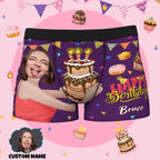 boxer briefs personalized face and name birthday surprise gift for boyfriend