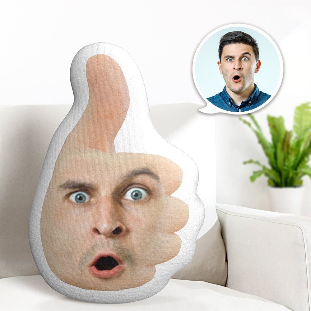 Custom Face Pillow – Funny Personalized Cushion Gift for Christmas - DiyGiftly