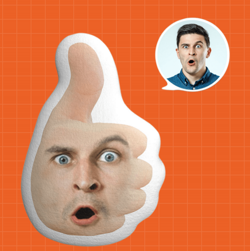 Custom Face Pillow – Funny Personalized Cushion Gift for Christmas - DiyGiftly