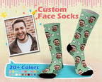 Custom face socks, Fathers Day Socks, Put Any Face and Text On The Socks, Best Dad Ever Socks, Fathers Day Gift, Best Gift For Dad/ grandpa 382848 - DiyGiftly