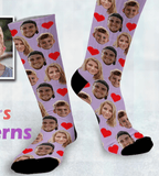 Custom Face Socks, Personalized funny socks with face, Customize socks with text,Father Days gift, personalized gift for mom,Class of 2025 722368 - DiyGiftly
