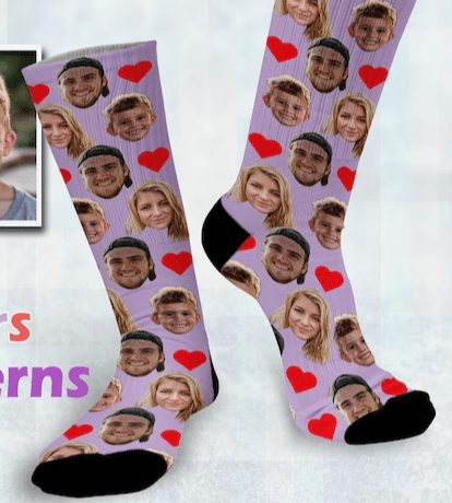 Custom Face Socks, Personalized funny socks with face, Customize socks with text,Father Days gift, personalized gift for mom,Class of 2025 722368 - DiyGiftly