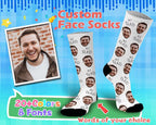Custom face socks, Put Any Face and Text On The Socks , socks with text, Socks for father, Photo socks, Grandpa Socks, Father's day Gift 989696 - DiyGiftly