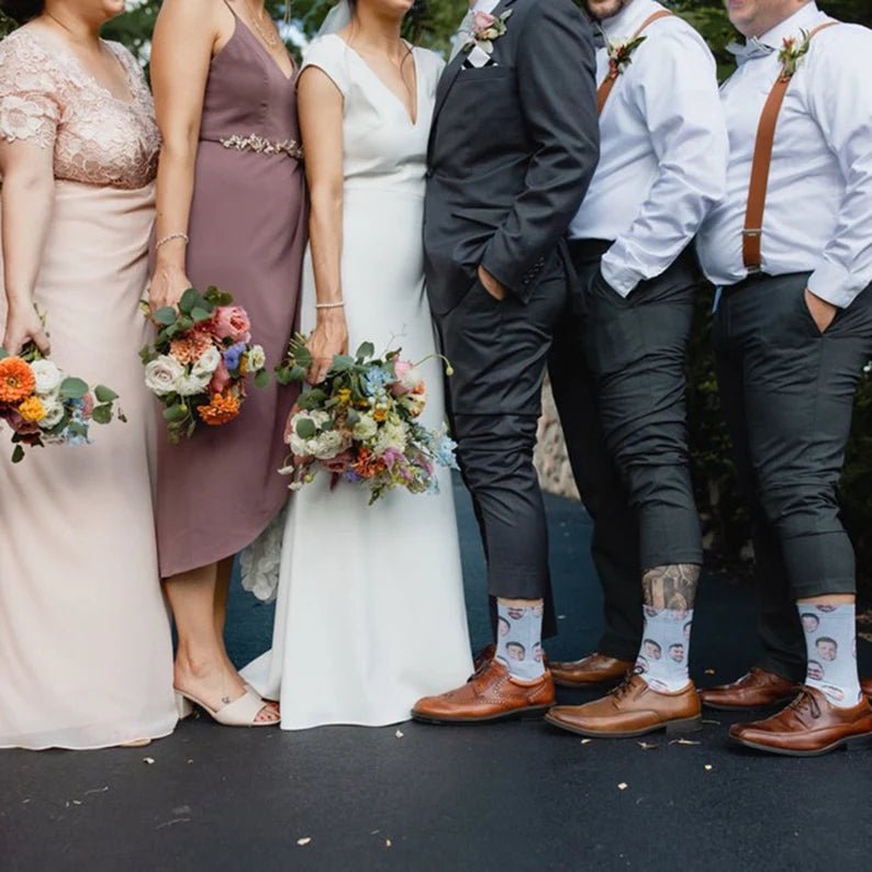 Custom face socks,Personalize sock, Picture socks,Personalized socks for family, Photo socks,Graduation gift,Class of 2025,Father's Day Gift 077120 - DiyGiftly