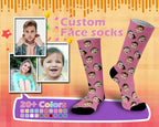 Custom face socks,Personalize sock, Picture socks,Personalized socks for family, Photo socks,Graduation gift,Class of 2025,Father's Day Gift 077120 - DiyGiftly