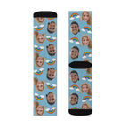 Custom face socks,Personalized Funny PhotoGift For Her,Him or Friends ,Picture socks, Custom Rainbow socks,Class of 2025,Father's Day Gift 049280 - DiyGiftly