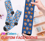 Custom Face Socks,Soccer Pattern Socks,Custom Gift Idea,team Socks, sports Socks,Class of 2025,Father's Day 737088 - DiyGiftly