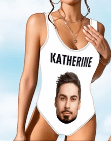 Custom Face Swimsuit Personalized Women Swimsuit with Face Face on Bathing Suits Bikini Swimwear Bachelor Party Birthday Anniversary Gift - 1 51320064 - DiyGiftly