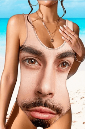 Custom Face Swimsuit Personalized Women Swimsuit with Face Face on Bathing Suits Bikini Swimwear Bachelor Party Birthday Anniversary Gift - 7 350592 - DiyGiftly
