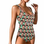 Custom Face Swimsuit Personalized Women Swimwear with Face One Piece Swimsuit Photo Bathing Suit Face on Swimsuit Beach Bachelor Party Gift 377344 - DiyGiftly