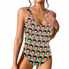 Custom Face Swimsuit Personalized Women Swimwear with Face One Piece Swimsuit Photo Bathing Suit Face on Swimsuit Beach Bachelor Party Gift 377344 - DiyGiftly