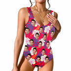 Custom Face Swimsuits for Women Custom Swim Trunks with Face Couple Bathing Suits Personalized Women's Swimwear Bachelor Holiday Party Gift 883072 - DiyGiftly