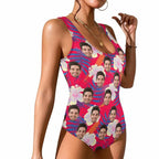 Custom Face Swimsuits for Women Custom Swim Trunks with Face Couple Bathing Suits Personalized Women's Swimwear Bachelor Holiday Party Gift 883072 - DiyGiftly