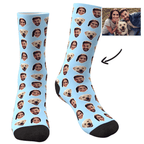 Custom Faces Socks With Your Photo Online Preview - DiyGiftly