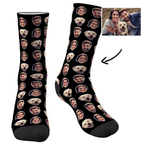 Custom Faces Socks With Your Photo Online Preview - DiyGiftly