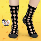 Custom Faces Socks With Your Photo Online Preview - DiyGiftly