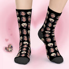 Custom Faces Socks With Your Photo Online Preview - DiyGiftly