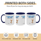Custom Figures And Dogs - White Custom Mugs - Birthday Gift 758299 - DiyGiftly