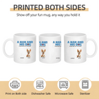 Custom Figures And Dogs - White Custom Mugs - Birthday Gift 758299 - DiyGiftly