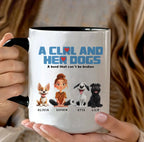 Custom Figures And Dogs - White Custom Mugs - Birthday Gift 758299 - DiyGiftly